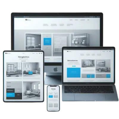 Ejemplo de diseño web profesional responsive